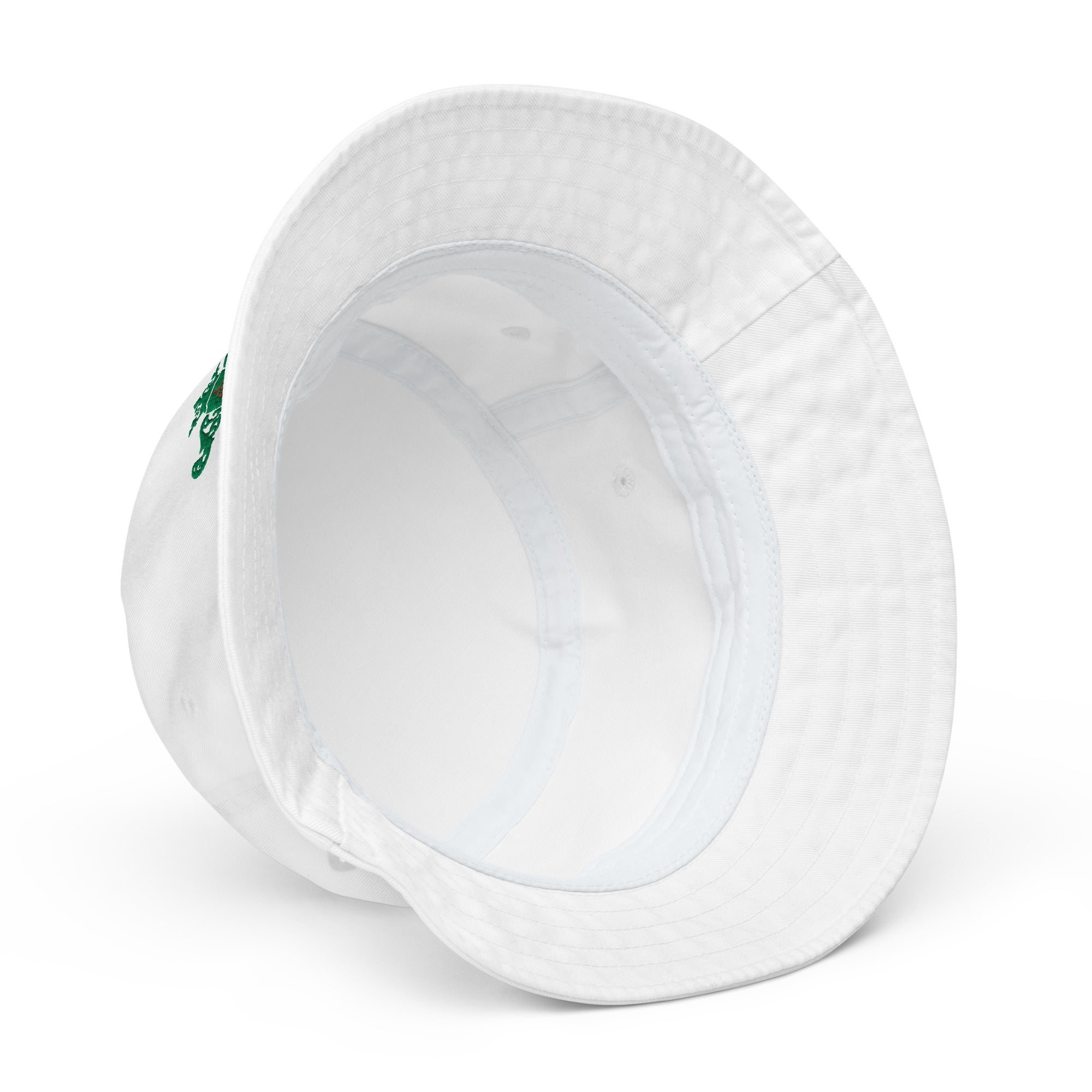 The Crownshade Bucket Hat – Emerald Rose Edition