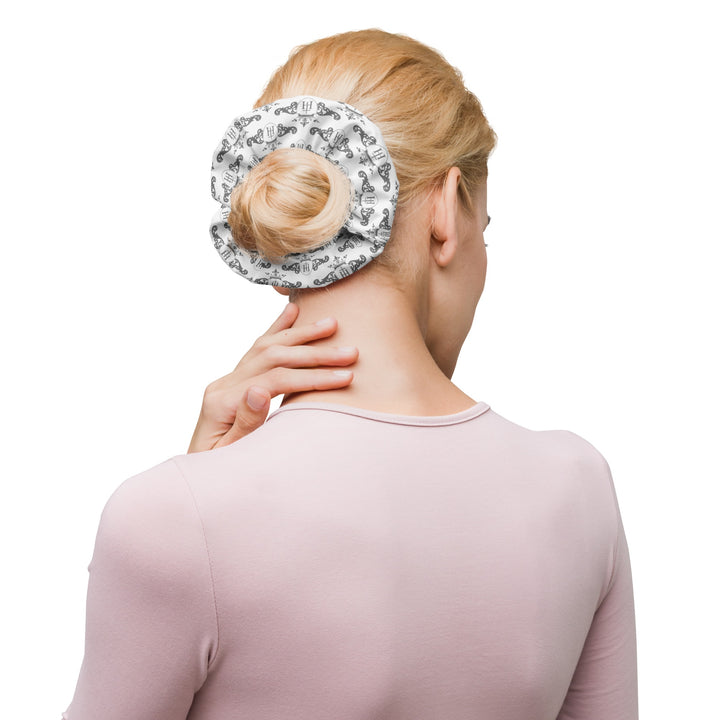 Eco-Conscious Scrunchie | Made from Upcycled Fabric | Gey Crest
