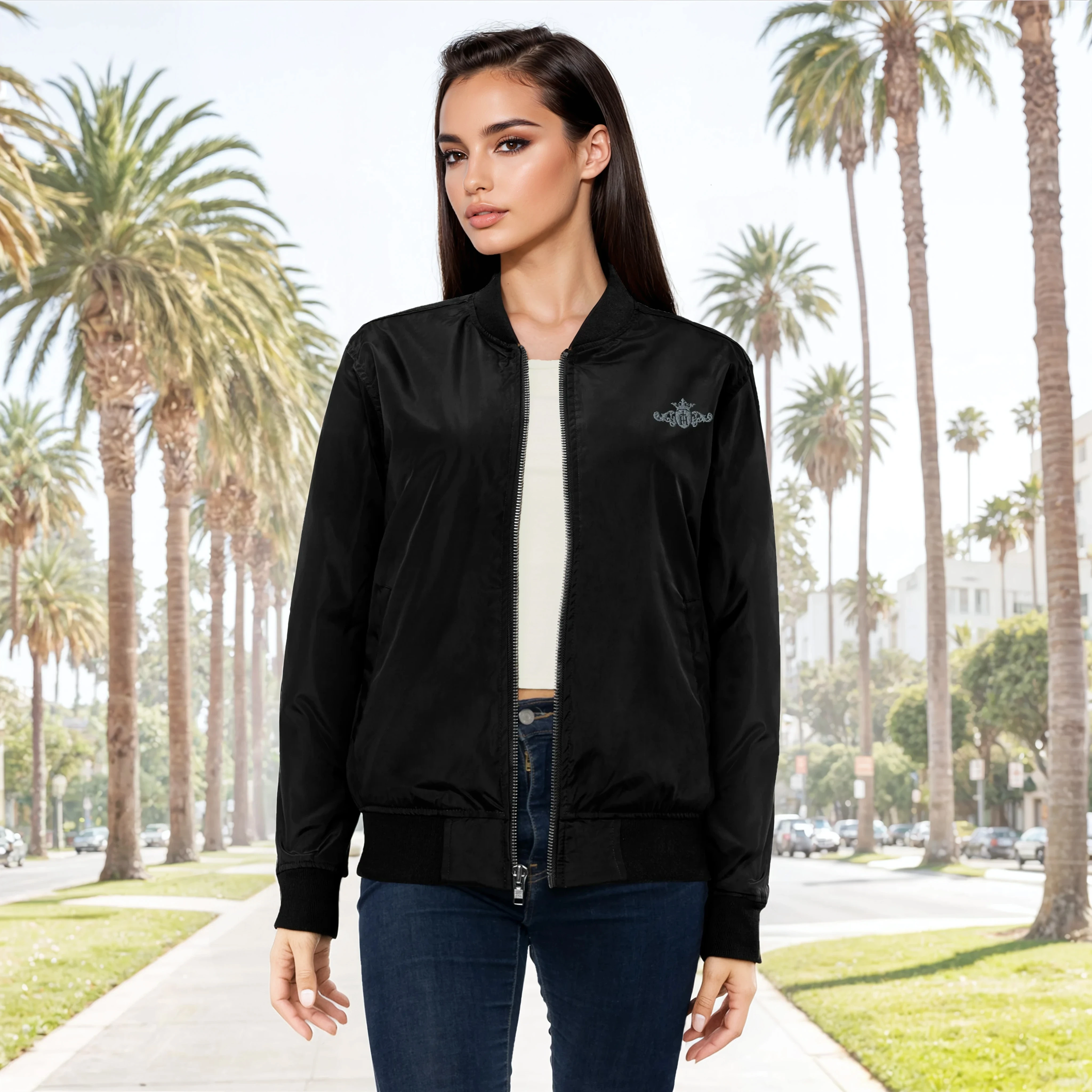 The Vanguard Bomber – Graphite Crown Edition (Women's)