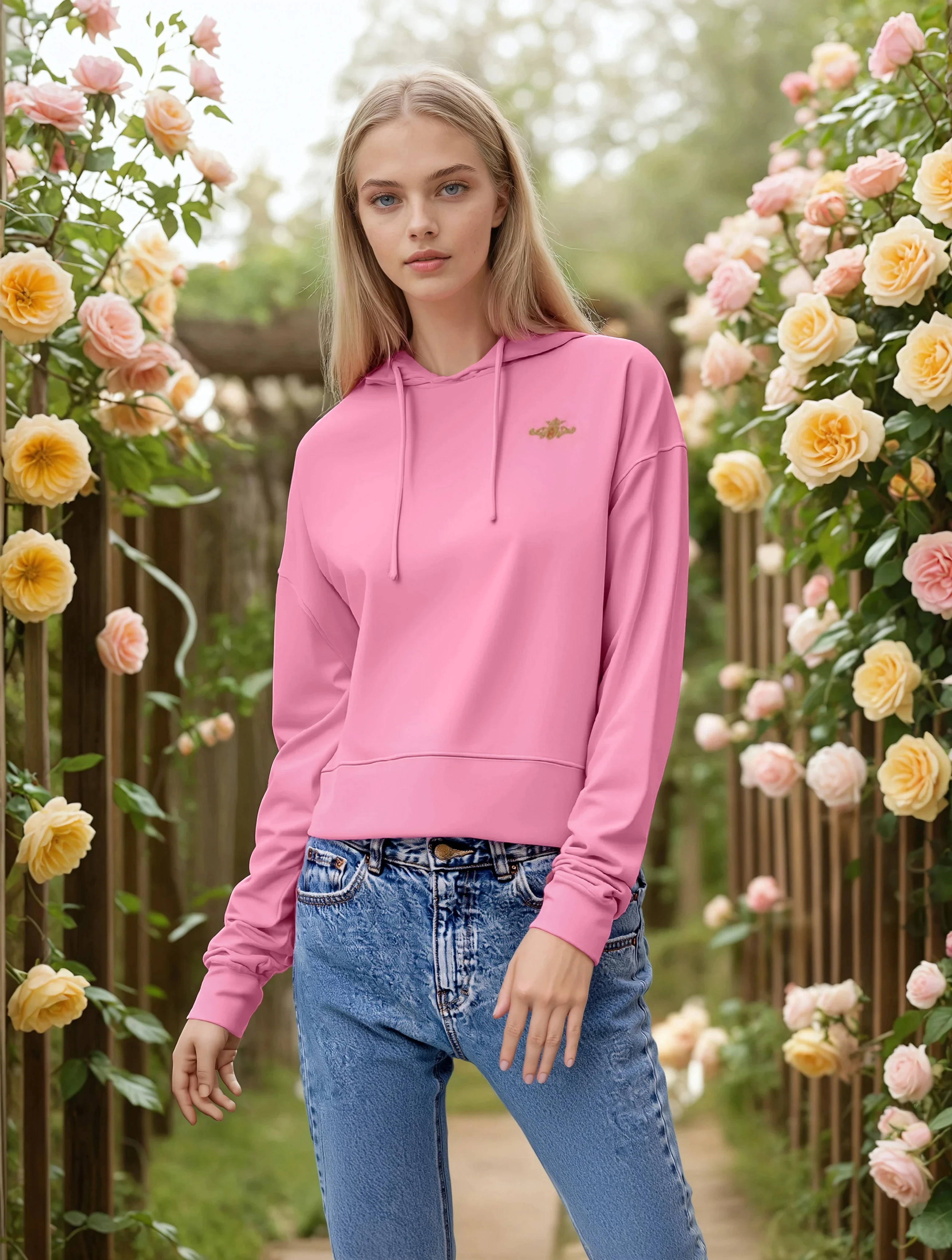 The Crowned Comfort Hoodie – Regal Ember Edition