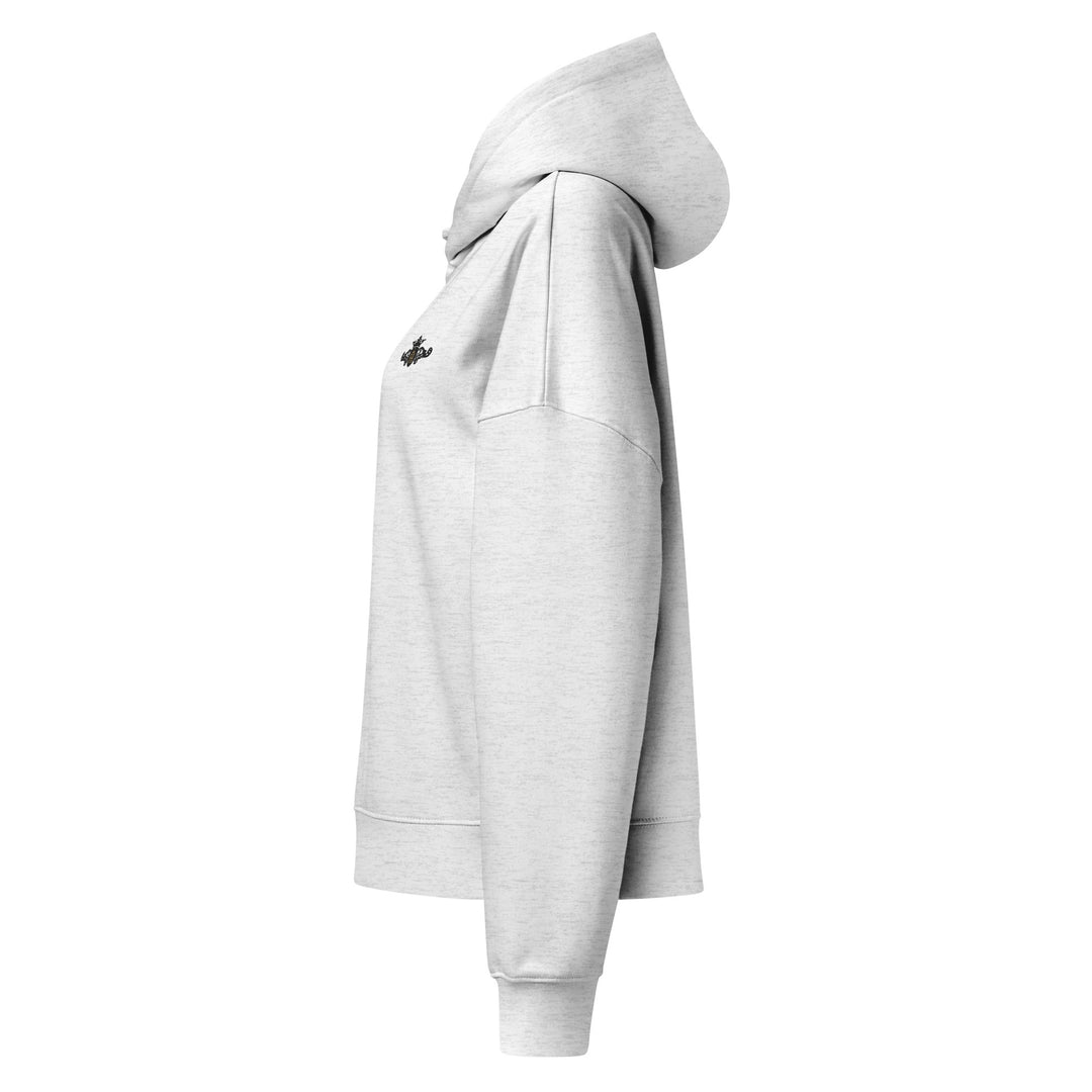 Organic Recycled Mid-Weight Hoodie | Embroidered Black Crest With Gold Center