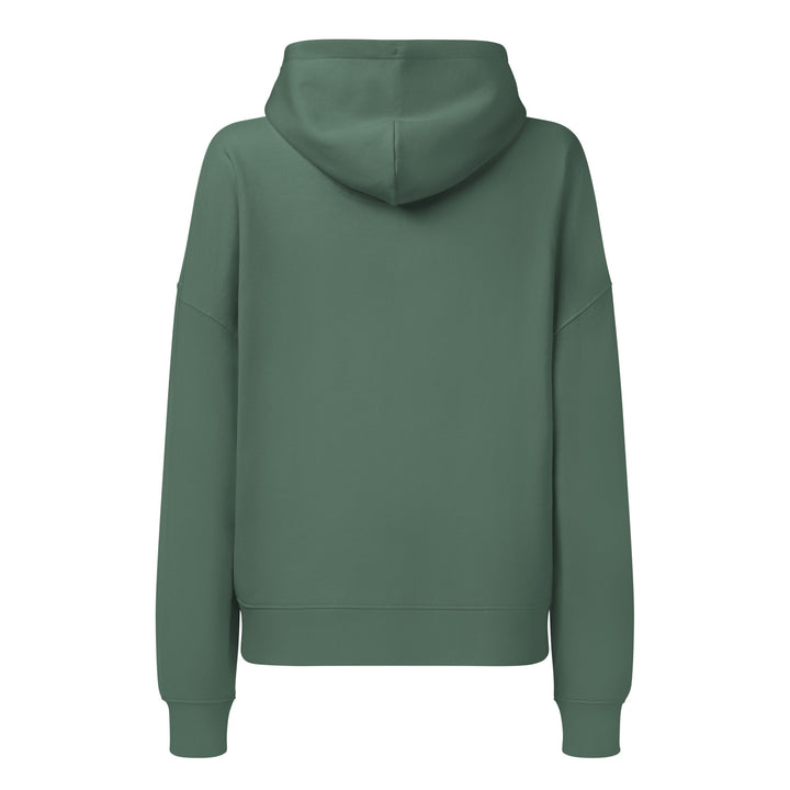 Organic Recycled Mid-Weight Hoodie | Embroidered Black Crest With Gold Center