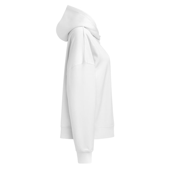 Organic Recycled Mid-Weight Hoodie | Embroidered Black Crest With Gold Center