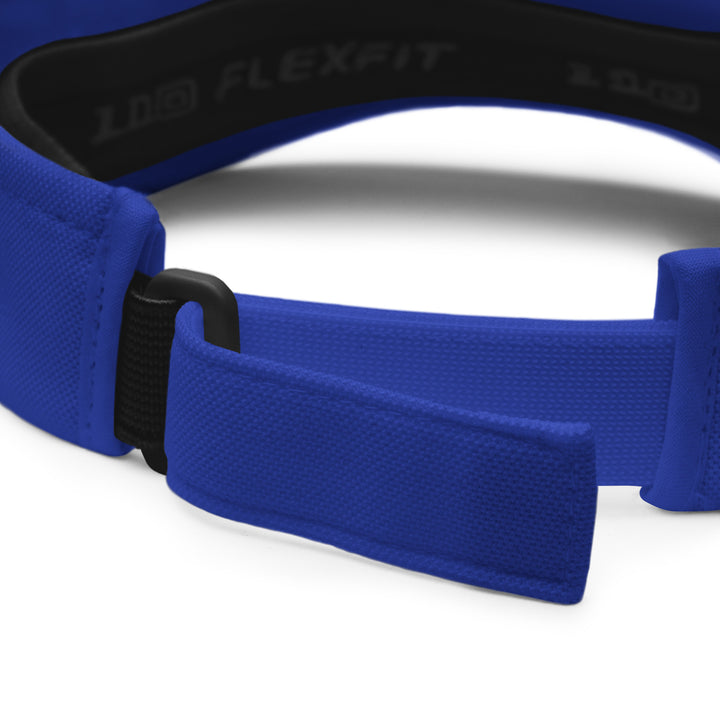 Performance Visor | Embroidered Black Crest with Gold Center