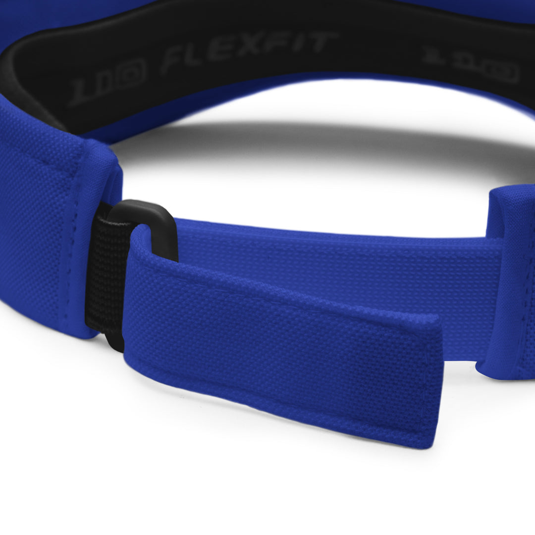 Performance Visor | Embroidered Gold Crest with Red Center
